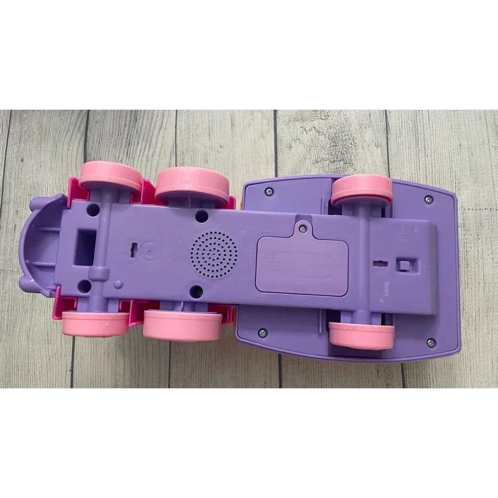 Pink Fisher Price Little People Musical Animal Zoo Train Toy + Mia Figure